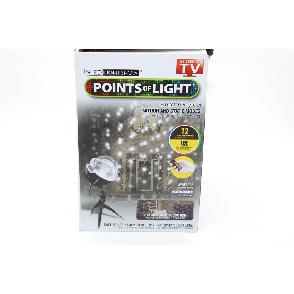 Points of Light LED Light Show As Seen On TV Indoor / Outdoor Projection Light